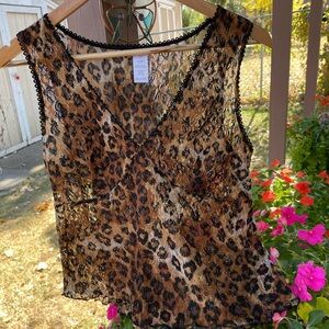 Cheetah print tank 🐆